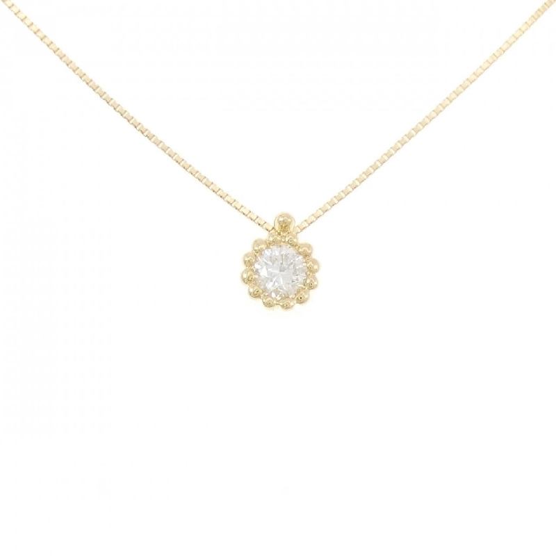 K18YG Dây chuyền kim cương 0.36CT - Hàng hiệu Chính hãng 857794