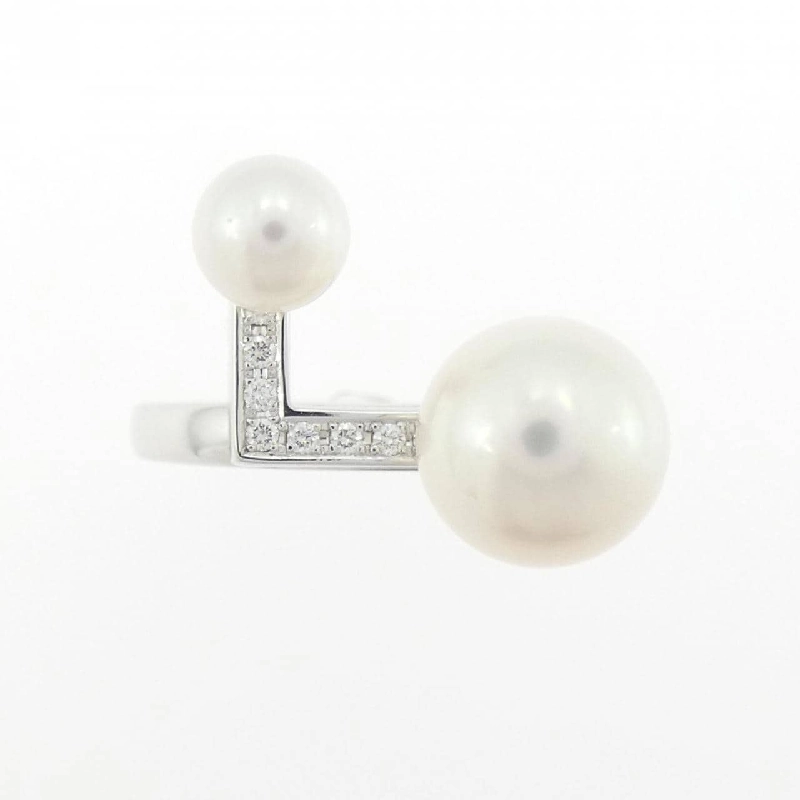 Nhẫn Pavé Balance Note Tasaki - Hàng hiệu Authentic 838091