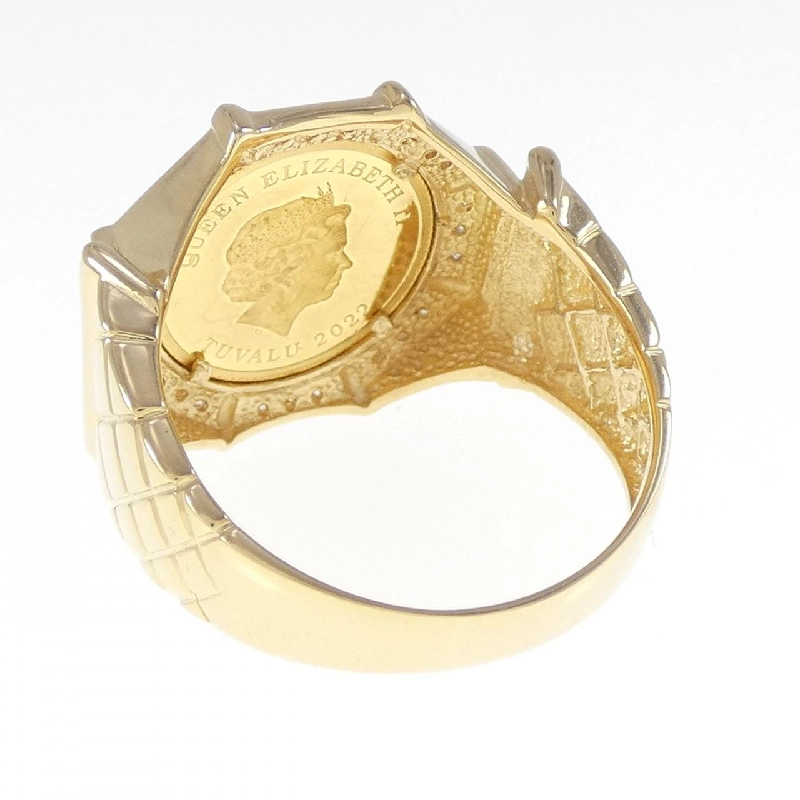 Nhẫn kim cương K18YG 0.14CT 667053