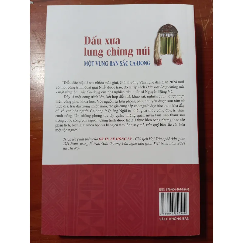 DẤU XƯA LƯNG CHỪNG NÚI MỘT VUNG BẢN SẮC CA DONG 800447