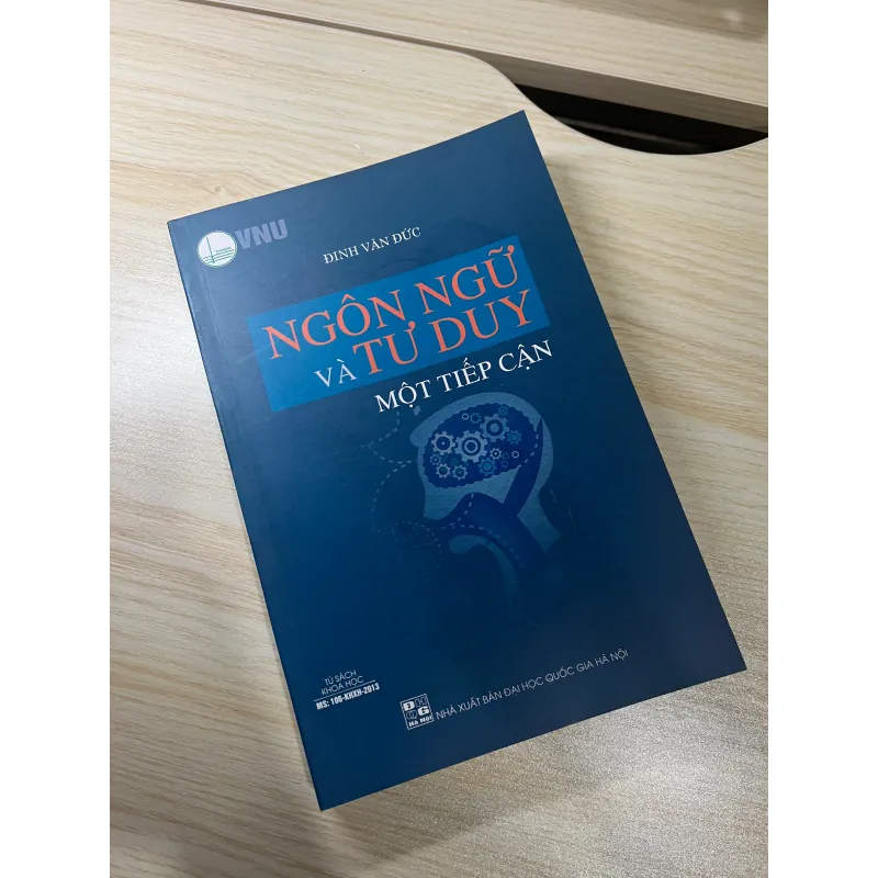 Sách Ngôn Ngữ Và Tư Duy - Một Tiếp Cận của Đình Văn Đức mới 90% 787797