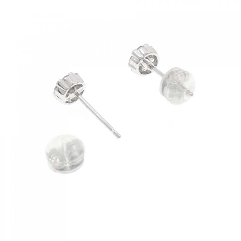 K18WG Bông tai hoa kim cương 0.34CT - Hàng hiệu Chính hãng 863867