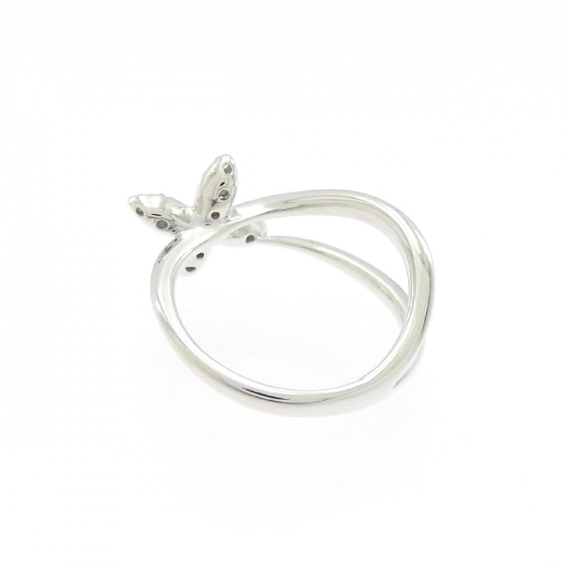 Nhẫn hồng ngọc kim cương K18WG 0.16CT - Hàng hiệu Authentic 848200