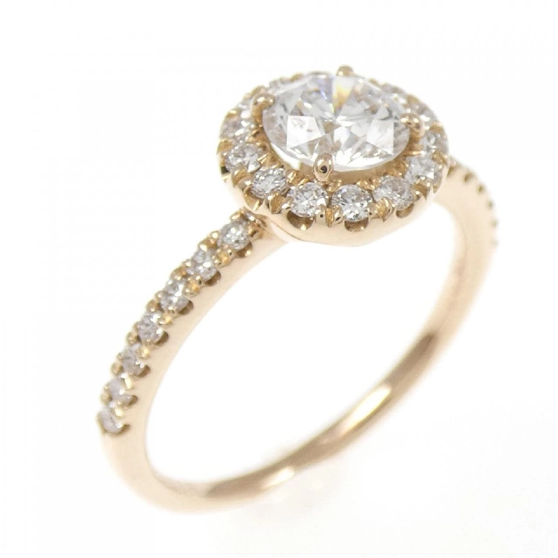 Nhẫn kim cương K18PG 0.583CT 672277