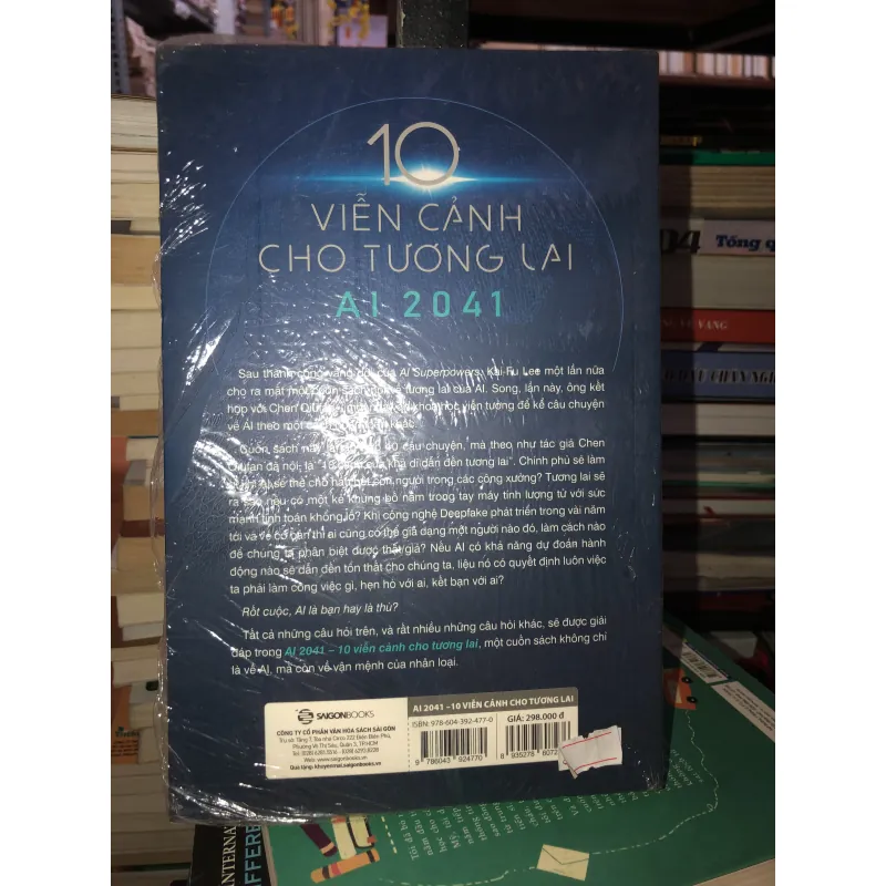 10 viễn cảnh cho tương lai AI 2041 - Kai-fu Lee & Chen Qiufan 936878