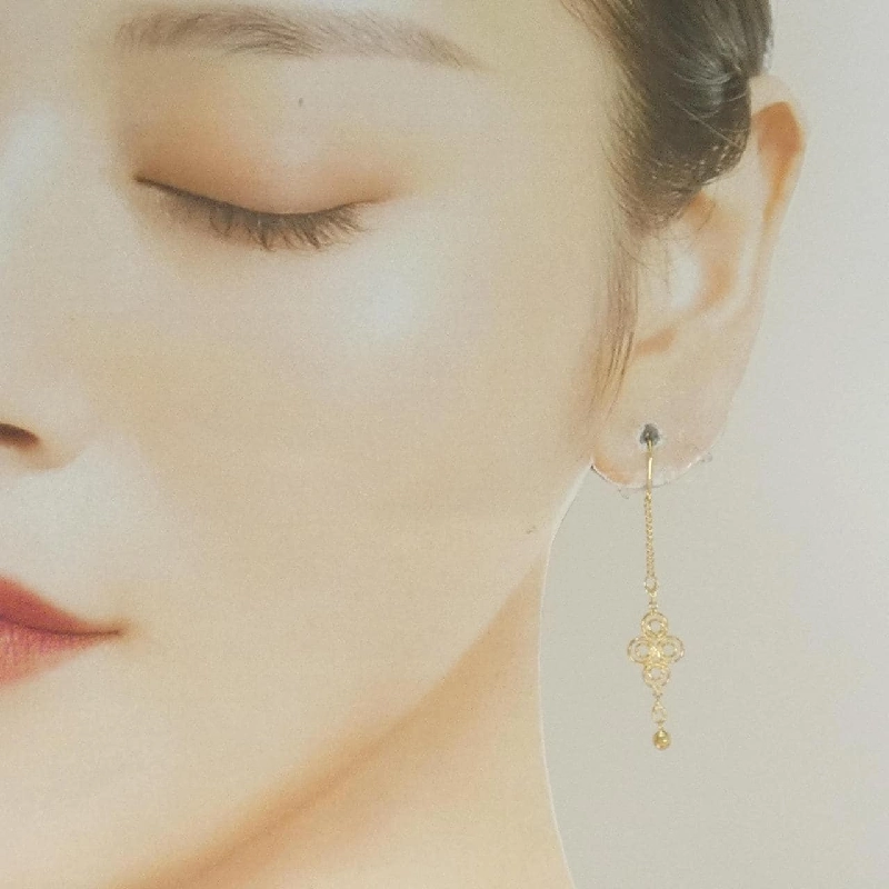 K18YG Bông tai - Hàng hiệu Authentic 869742