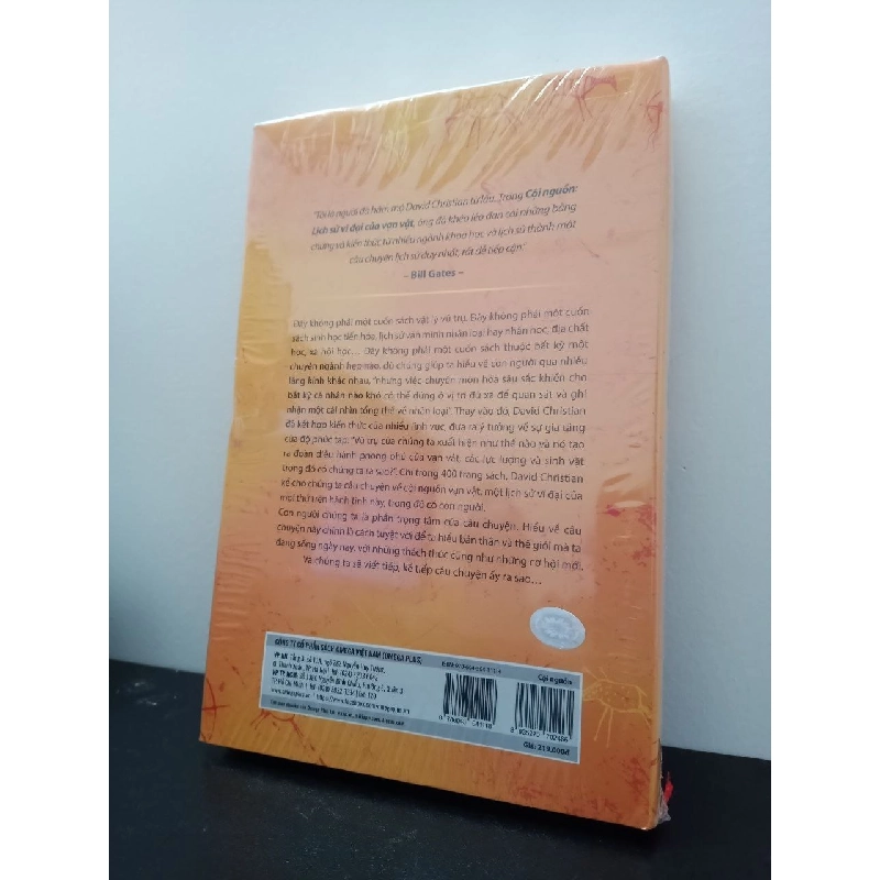 Cội Nguồn - Lịch Sử Vĩ Đại Về Vạn Vật - David Christian New 100% HCM.ASB2703 911496