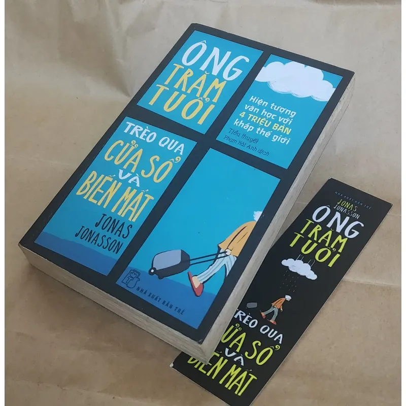 ÔNH TRĂM TUỔI TRÈO QUA CỬA SỔ VÀ BIẾN MẤT - Jonas Jonasson 718586