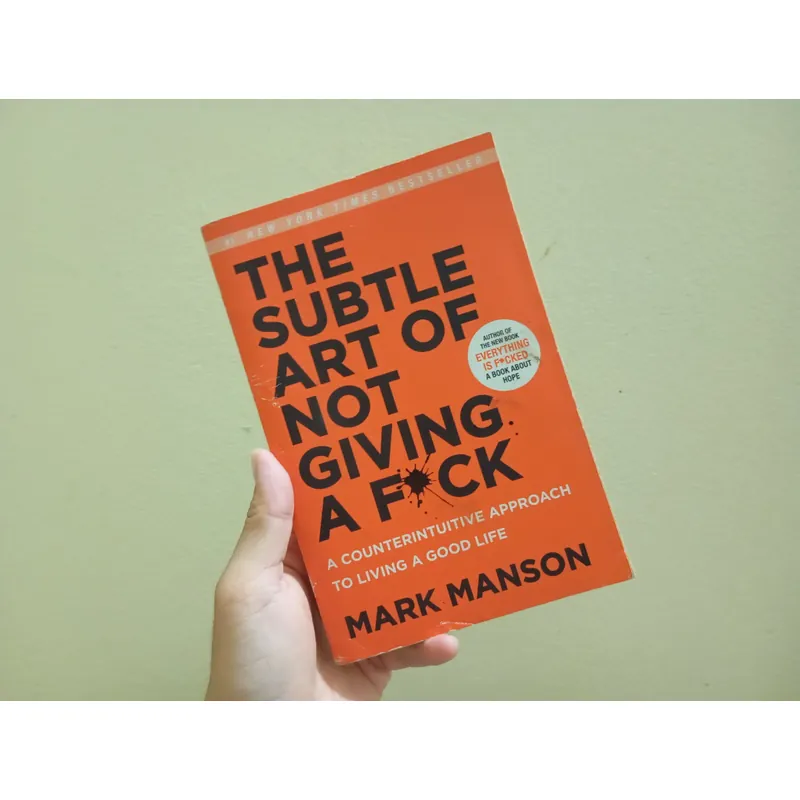 The subtle art of not giving a F*ck, sách ngoại văn tiếng Anh, english book, tiểu thuyết  595971