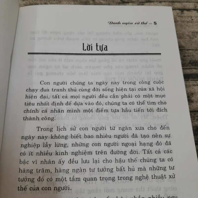 Danh ngôn xử thế- TG Nguyễn Hữu Trọng.  762435