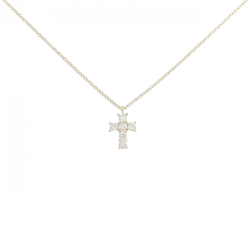 Dây chuyền kim cương hình chữ thập Vandome 0.18CT - Hàng hiệu Authentic 842061