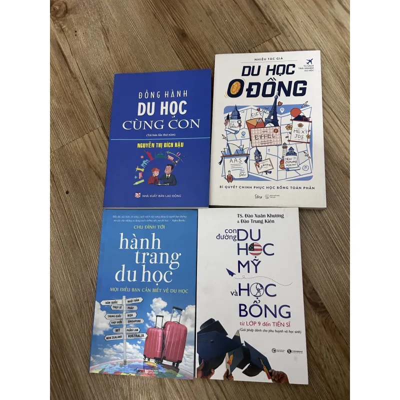 Combo 4 quyển đồng hành du học cùng con  1024207