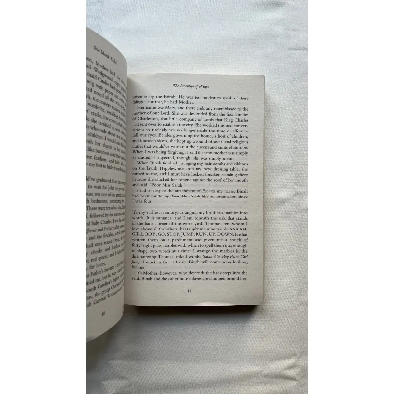 The Invention of Wings - Sue Monk Kidd 789456
