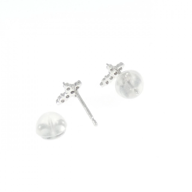 K18WG Bông tai kim cương 0.10CT - Hàng hiệu Chính hãng 867478