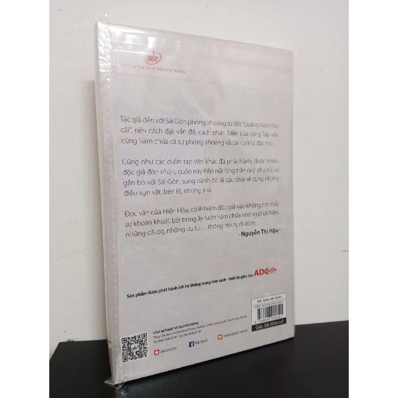 Sài Gòn Ve Chai - Hiền Hòa New 100% HCM.ASB0901 913134