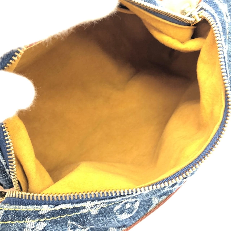 Túi xách vai Louis Vuitton Monogram Denim Baggy PM M95049+J54316 - Hàng hiệu Chính hãng 801652