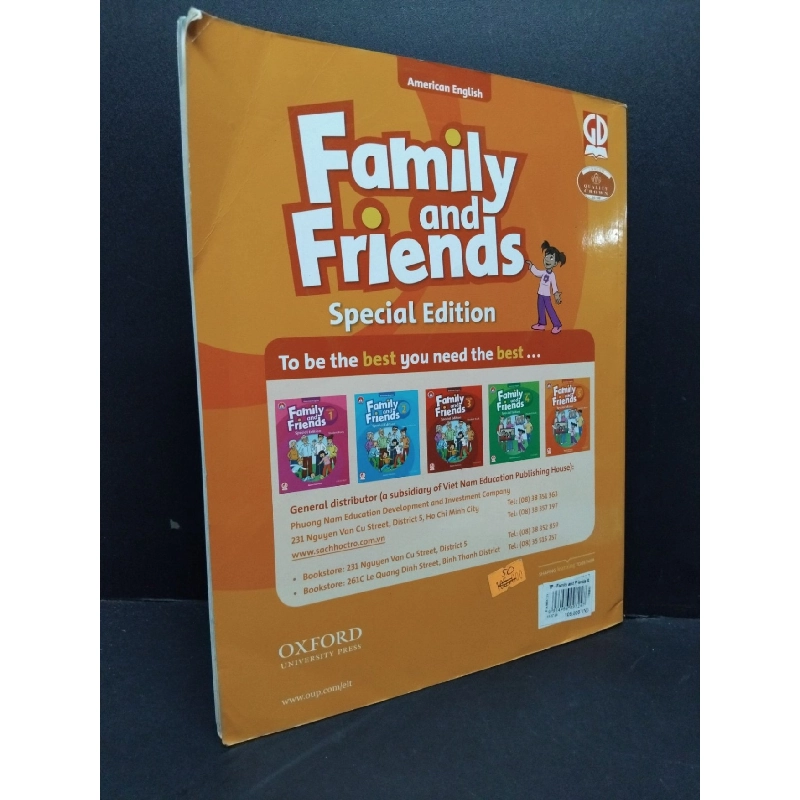 Family and friends grade 5 special edition mới 80% bẩn bìa, ố nhẹ, tróc gáy nhẹ HCM2410 Oxford GIÁO KHOA 917684