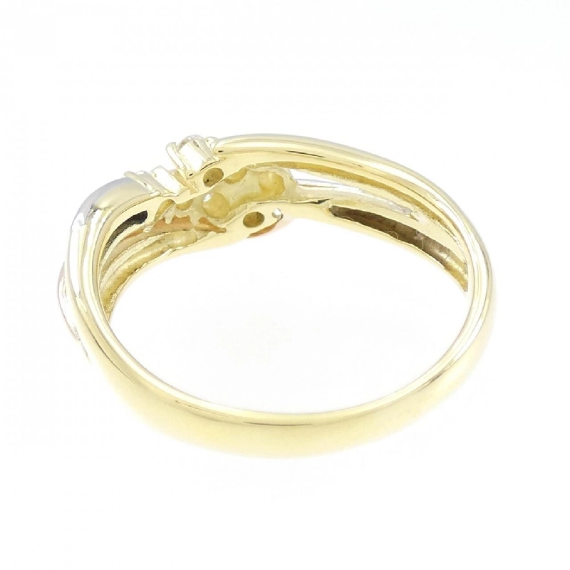 Nhẫn kim cương K18YG/PT/K18PG 0.18CT 673156