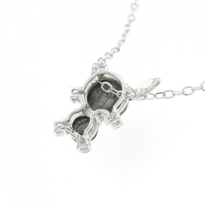 K18WG Dây chuyền kim cương thỏ 1.18CT - Hàng hiệu Authentic 862828