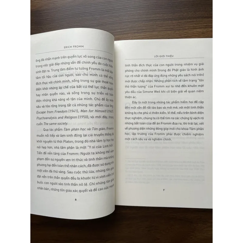 Tâm phân học và Tôn giáo - Erich Fromm 934399