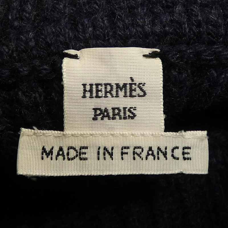 HERMES Elie Ribbons Decoration, Twill Reine *07-7754 Knit 627155
