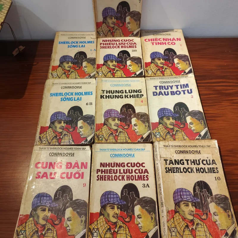 Những cuộc phiêu lưu của Sherlock Holmes" nằm trong bộ "Thám tử Sherlock Holmes 570711
