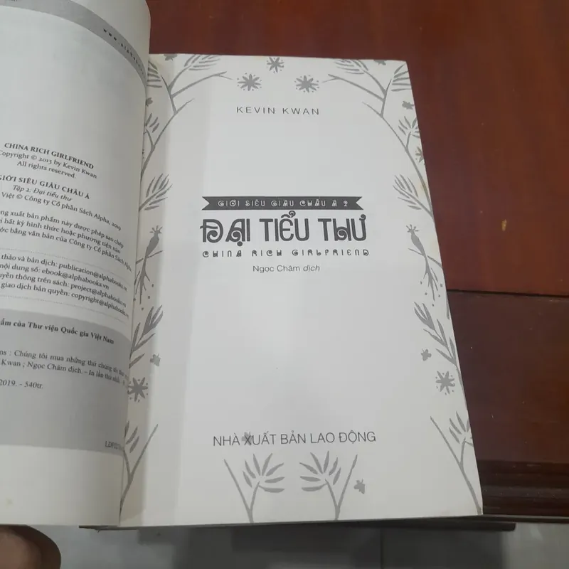 Kevin Kwan - ĐẠI TIỂU THƯ (giới siêu giàu châu Á, tập 2) 736558