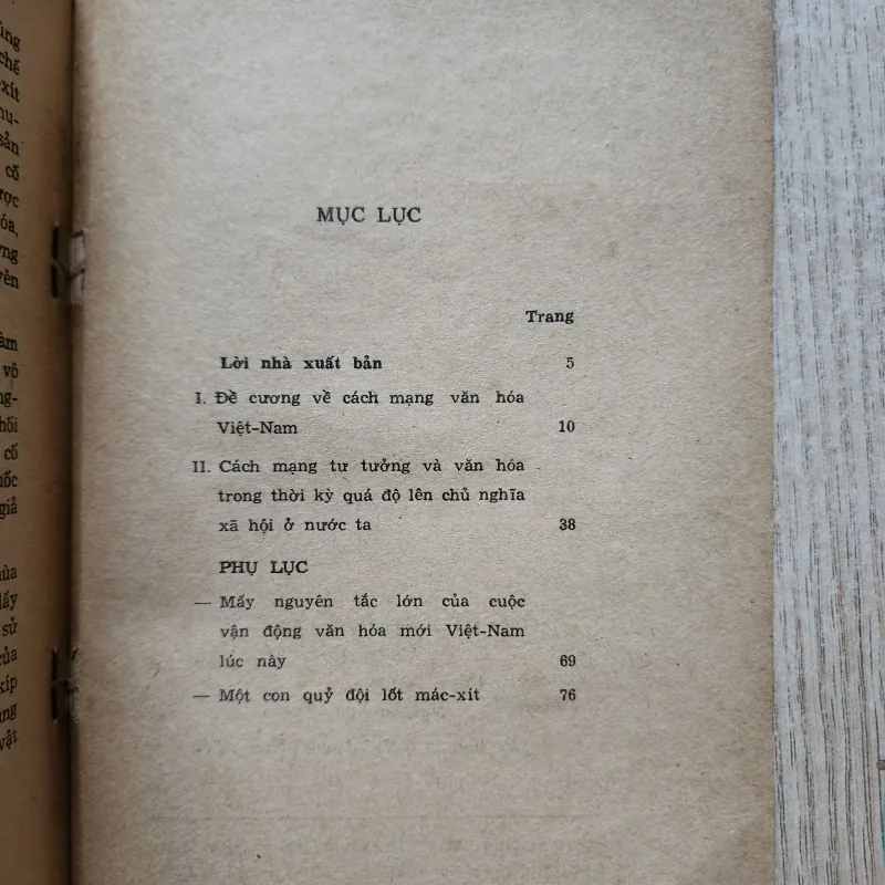 Về cách mạng tư tưởng và văn hóa | trường chinh  977337