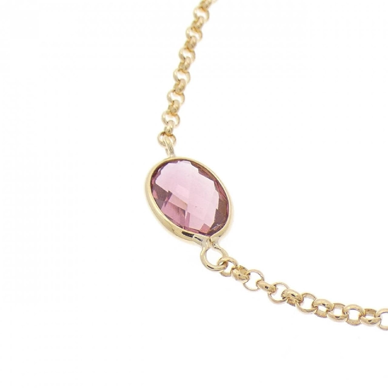 K18YG Đá màu Dây chuyền - Hàng hiệu Chính hãng 847374