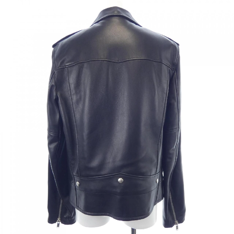 Áo khoác da moto cổ điển SAINT LAURENT L01O 484284 Y5YA2 - Hàng hiệu Authentic 893220