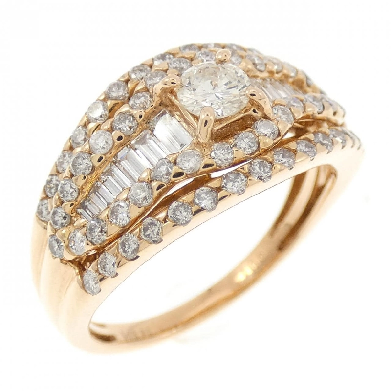 Nhẫn kim cương K18PG 1.00CT 672805