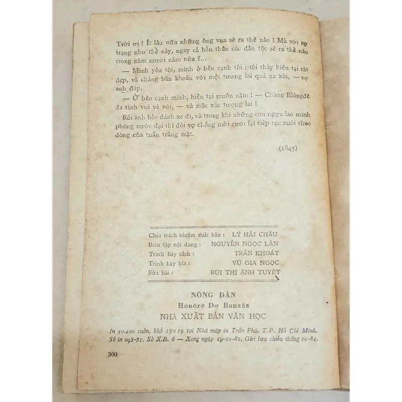Tác phẩm VH cổ điển Pháp: NÔNG DÂN (Horoné de Balzac) 732189