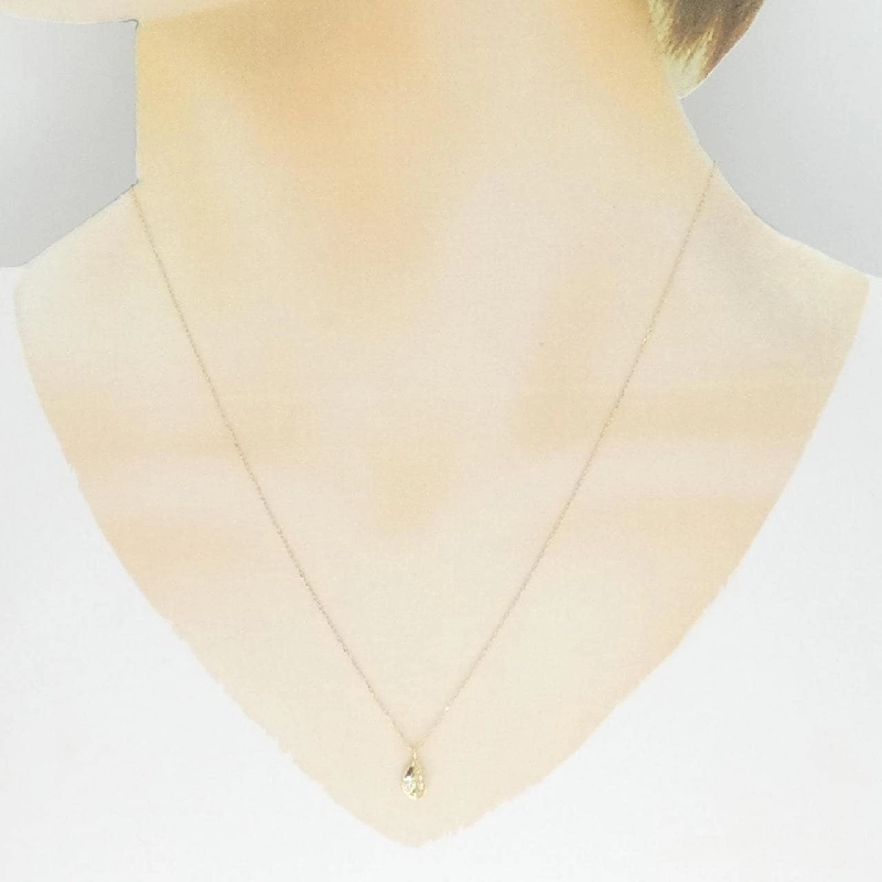 K18YG Dây chuyền kim cương 0.05CT - Hàng hiệu Chính hãng 863782