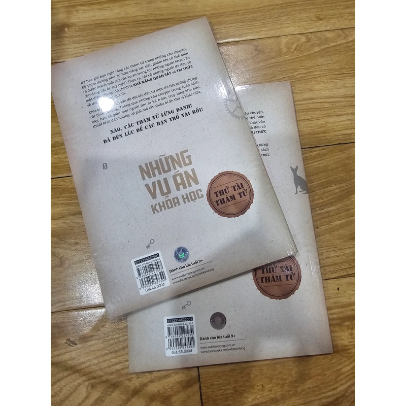 Combo 2q những vụ án khoa học chưa sử dụng 
70k (bìa 130k) 504605