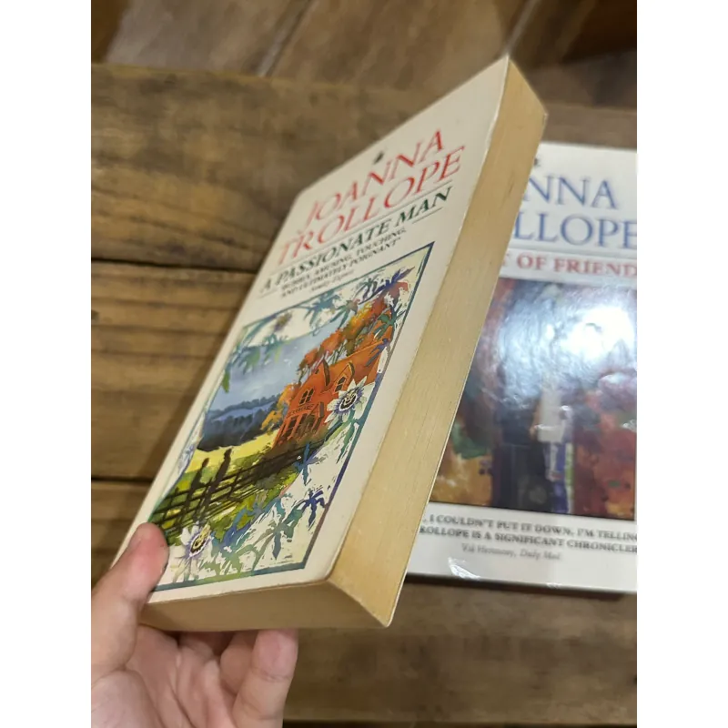 Combo sách tác giả Joanna Trollope - A Passionate Man & The Best of Friends 731626