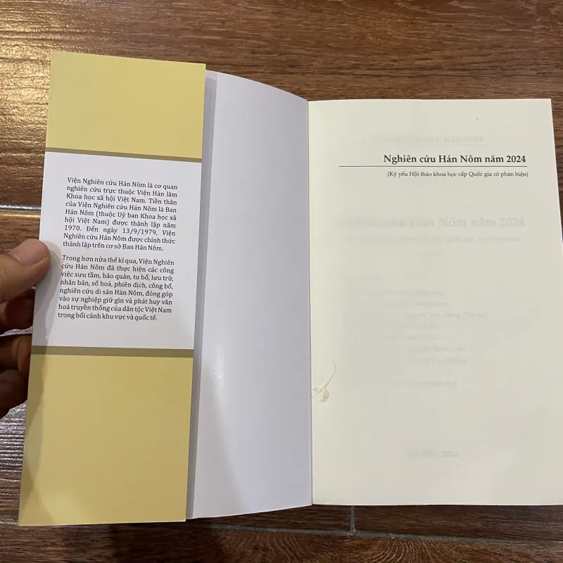 Nghiên cứu Hán Nôm năm 2024 971587