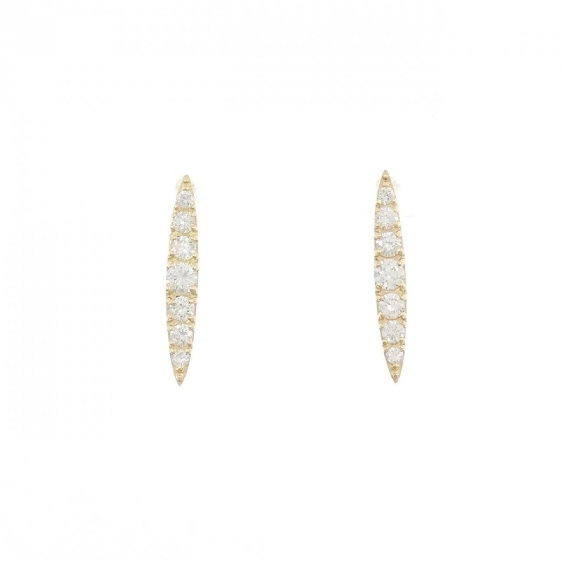 K18YG Bông tai kim cương 0.30CT - Hàng hiệu Chính hãng 866974