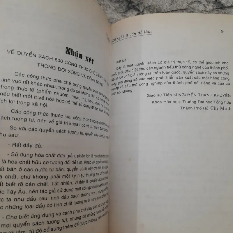 Bí Quyết 600 nghề ít vốn dễ làm. Kỹ sư Phạm Đình Trị - bản in năm 2000 713289