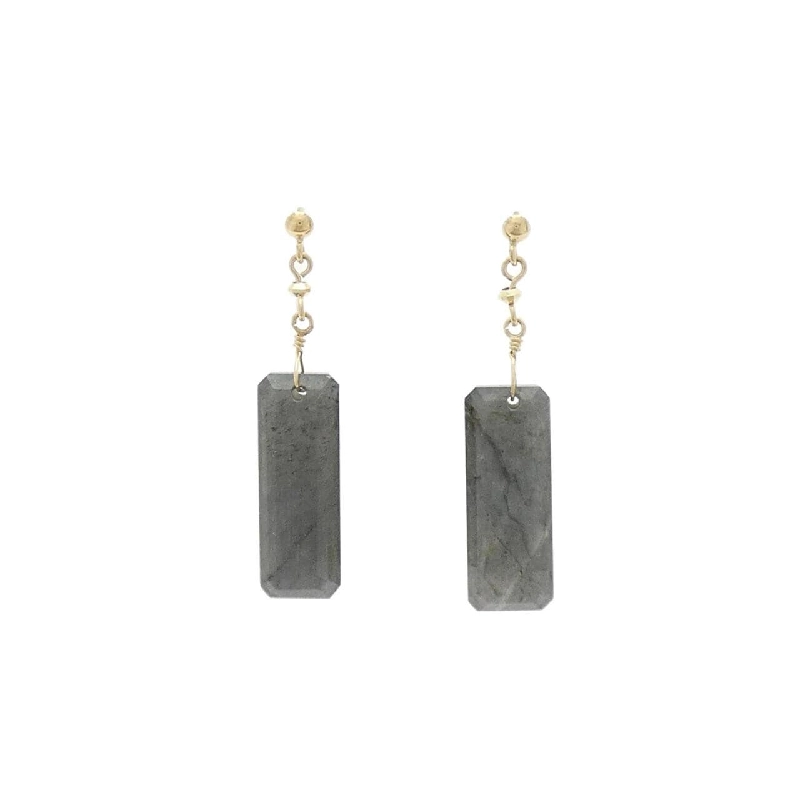 K10YG Labradorite Bông tai - Hàng hiệu Chính hãng 870028