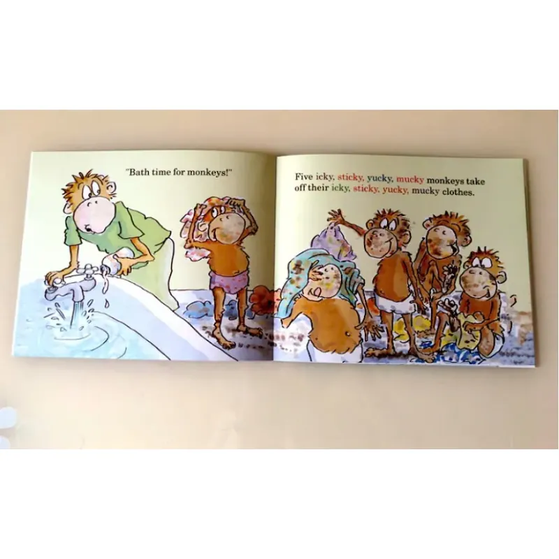Bộ truyện Five little monkeys (9 cuốn) 564966