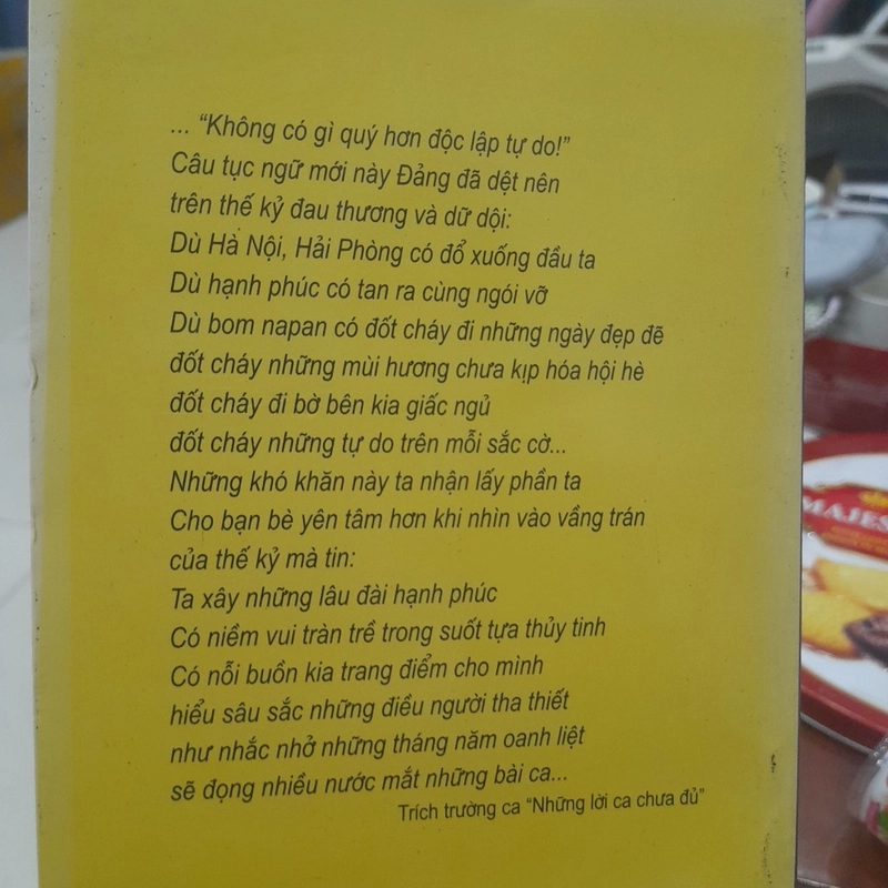 Đi tìm điều chưa biết trong TRƯỜNG CA "NHỮNG LỜI CA CHƯA ĐỦ: 453222
