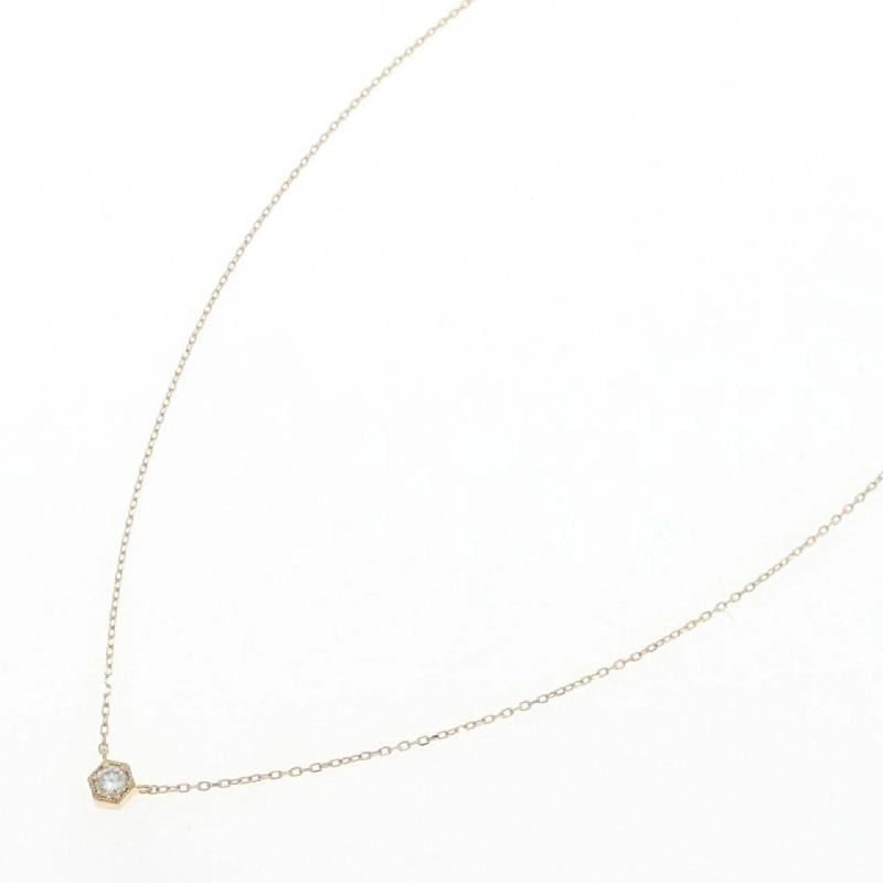 K18YG Dây chuyền kim cương - Hàng hiệu Authentic 858594