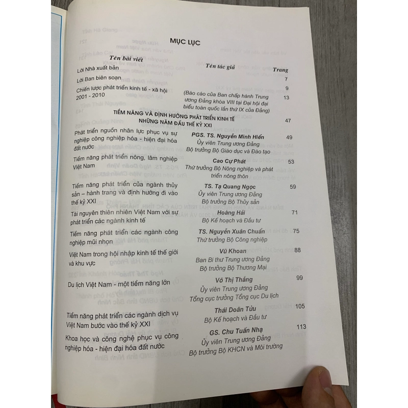 Tiềm năng việt nam thế kỷ xxi. 8a3 549814