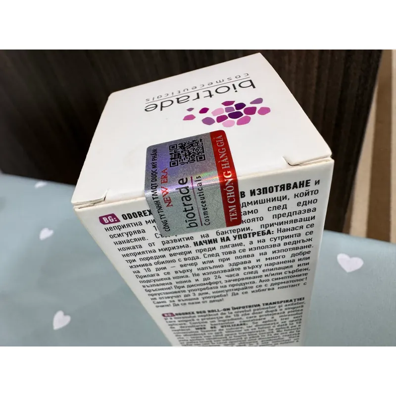 LĂN KHỬ MÙI BIOTRADE ODOREX DEO ANTIPERAPIRANt ROLL-ON 561960
