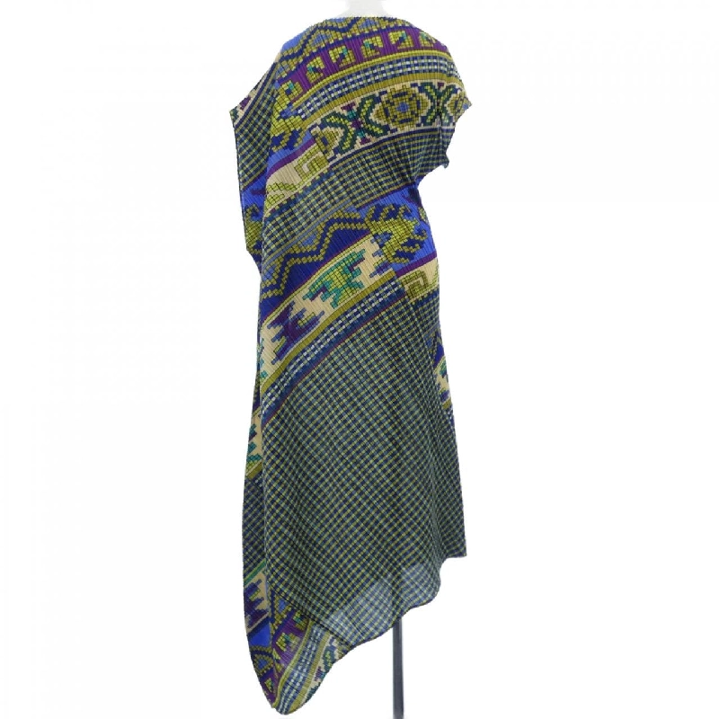 Pleats Please 2010 Áo đầm bất đối xứng PP03-JH553 7565068 - Hàng hiệu Authentic 814276