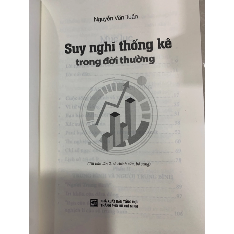 SUY NGHĨ THỐNG KÊ TRONG ĐỜI THƯỜNG - NGUYỄN VĂN TUẤN 524675