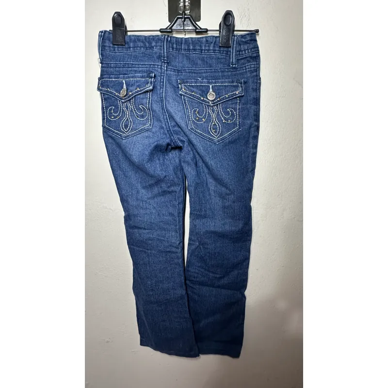 Quần jeans nữ Beverly Hills Polo Club slim fit màu xanh đậm 734226