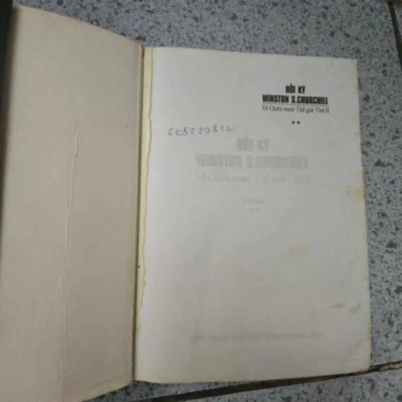 Hồi ký Winston Churchill về chiến tranh thế giới thứ II  977821