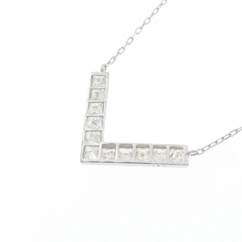 K18WG Dây chuyền kim cương 0.50CT - Hàng hiệu Chính hãng 848072