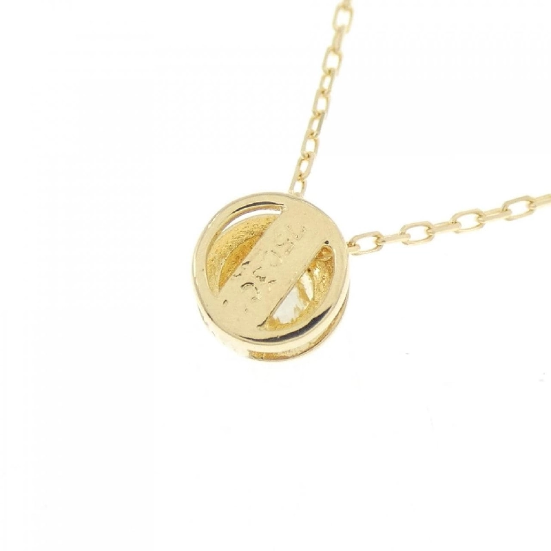 Dây chuyền kim cương Solitaire 750YG/K18YG 0.11CT - Hàng hiệu Chính hãng 862622